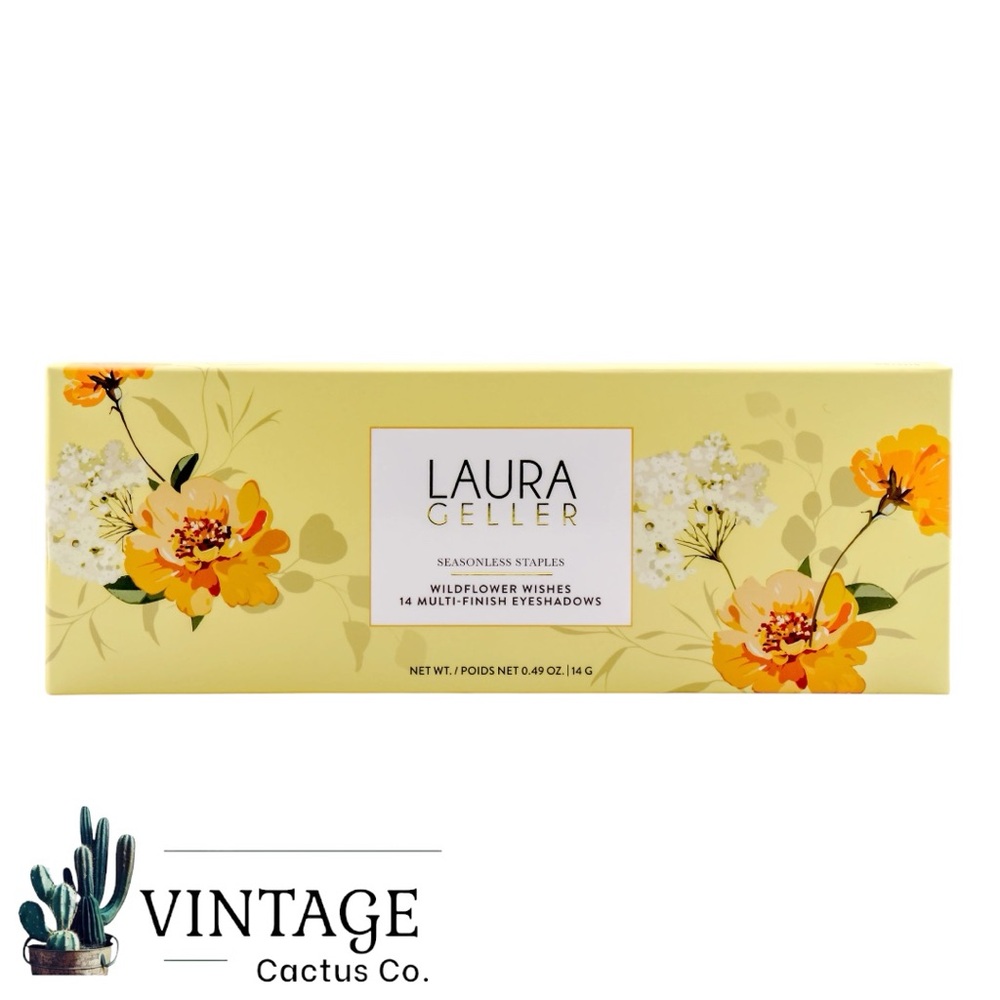 New! Laura Geller Seasonless Staples Wildflower Wishes Eyeshadow Palette